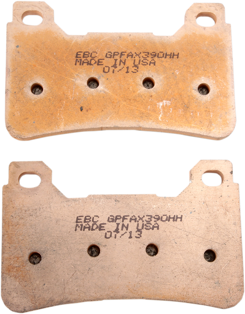 EBC GPFAX-HH Series Sintered Front Brake Pads - GPFAX390HH (Honda CBR1000RR / CBR600RR / CB1000R 2004–2016)