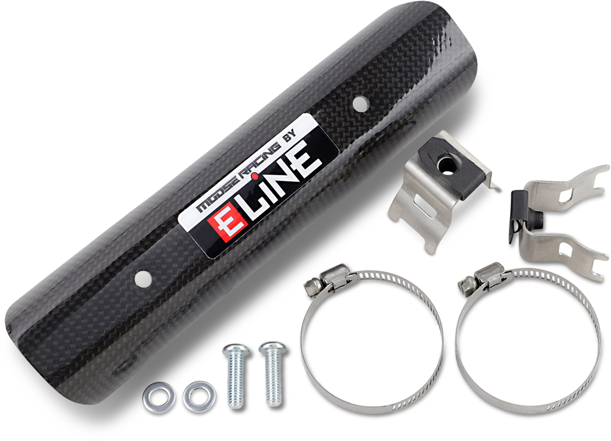MOOSE RACING Universal Pipe Guard - 8" UNIV8A - Cycle City Outdoors