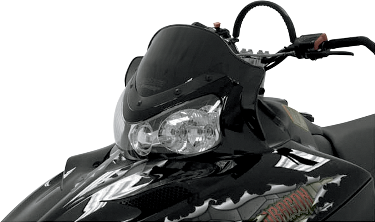 POWERMADD Windshield - 11.5" Low - Polaris 11922