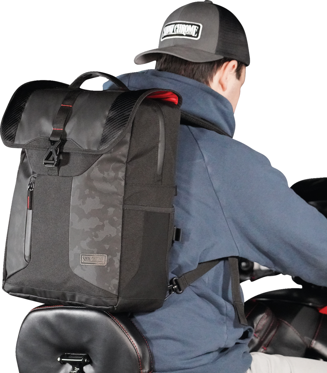 SHOW CHROME Levitate Travel Bag - Ryker H40-406BK
