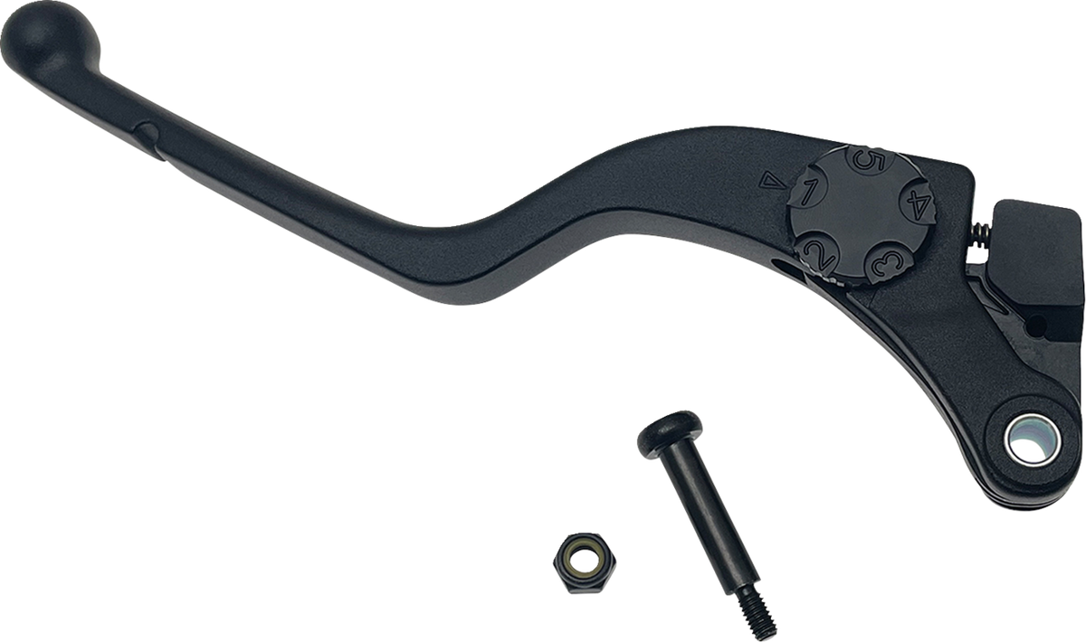 DRAG SPECIALTIES 0613-2131 Clutch Lever Assembly - Black | Adventure/Street