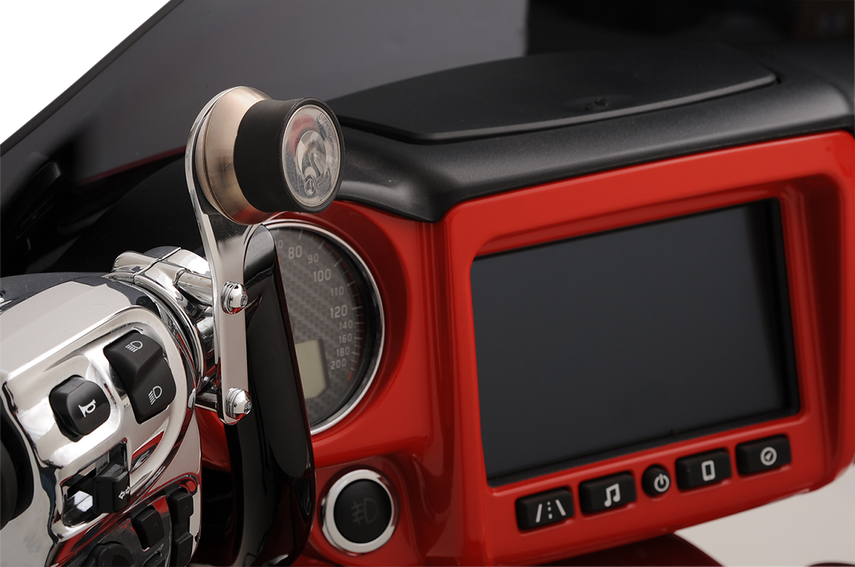 KLOCK WERKS Switch Mount - iOmount* - Indian - Chrome KWD-04-0383