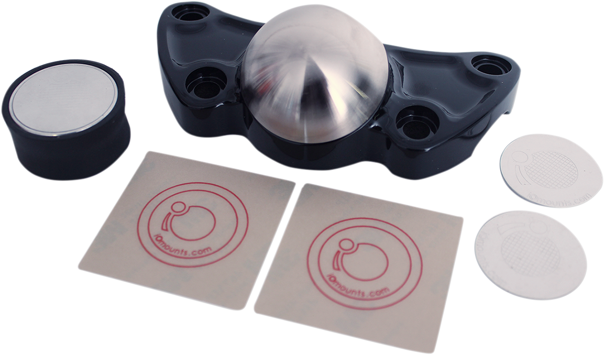 KLOCK WERKS Handlebar Clamp - iOmount* - Black KWD-02-0385