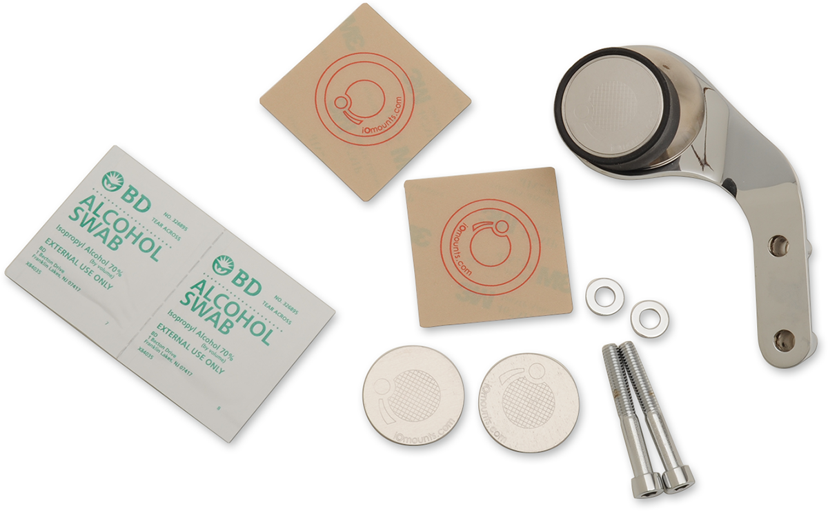 KLOCK WERKS Switch Mount - iOmount* - Right - Indian - Chrome KWD-04-0409