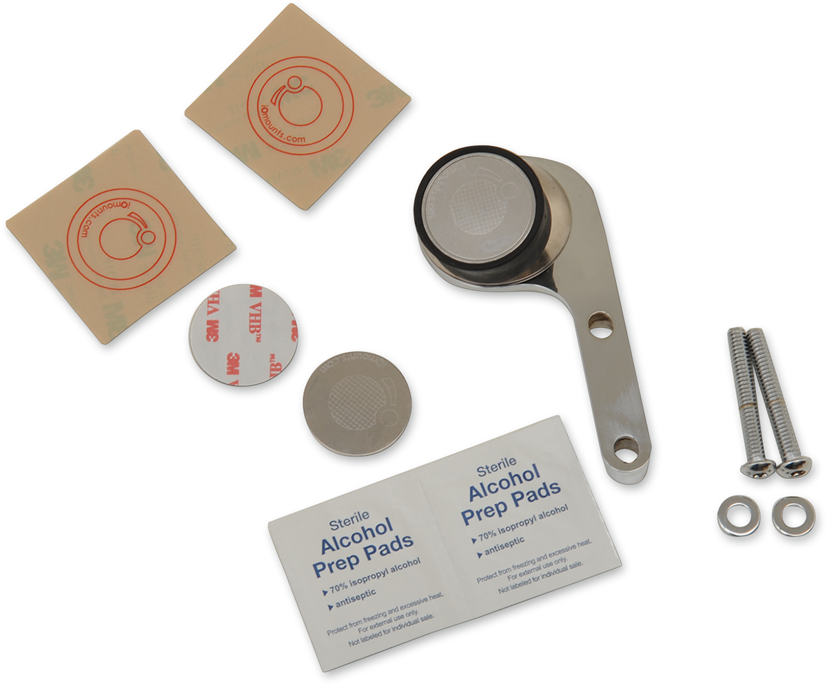 KLOCK WERKS Handlebar Mount - iOmount* - Right - Chrome KWD-01-0380RC