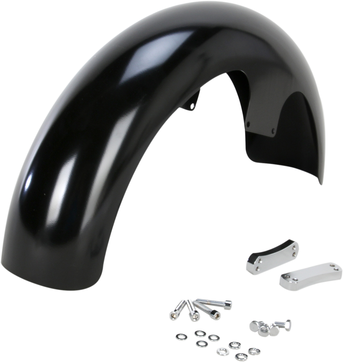 KLOCK WERKS Wrapper Fender Kit - Front - Black - 16"-19" KWF-01-0104-2014