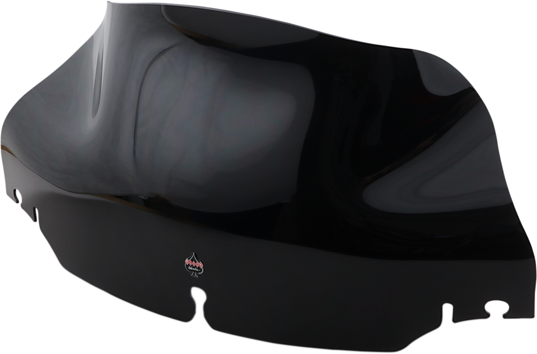 KLOCK WERKS Flare* Windshield - 8-1/2" - Black - '96-'13 FLT KWW-01-0211