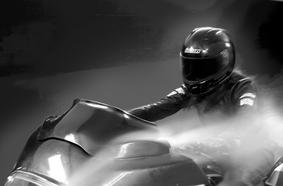 KLOCK WERKS Flare* Windshield - 3-1/2" - Tinted - '96-'13 FLHT KWW-01-0202