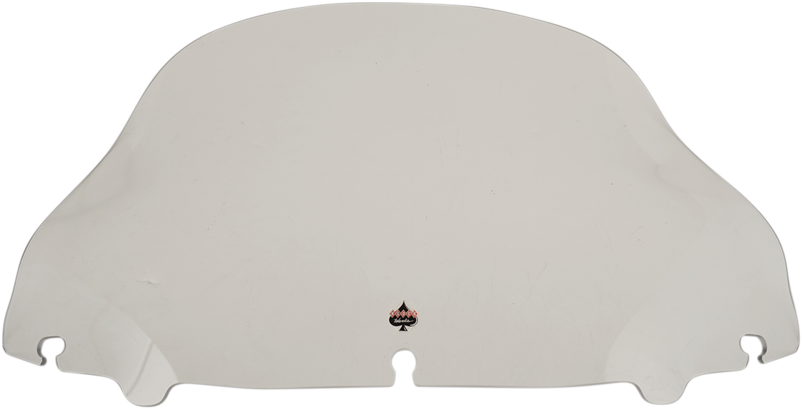 KLOCK WERKS Flare* Windshield - 10-1/2" - Clear - '14-'23 FLH KWW-01-0466