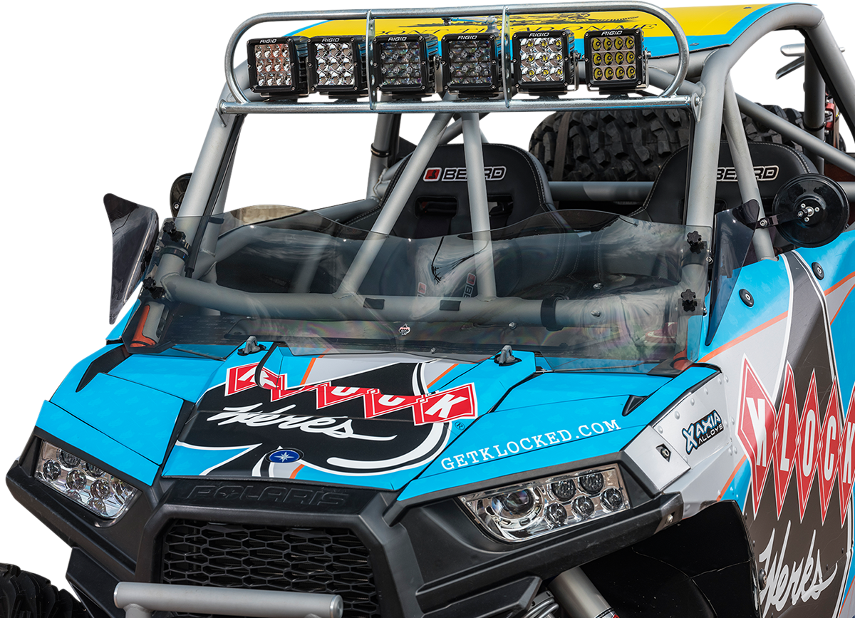 KLOCK WERKS Flare* Windshield - 12-1/2" - Tint - RZR KWW-05-0427