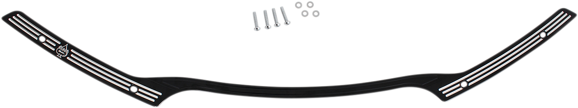 KLOCK WERKS Windshield Trim - KERF - Black Contrast KWW-01-0459