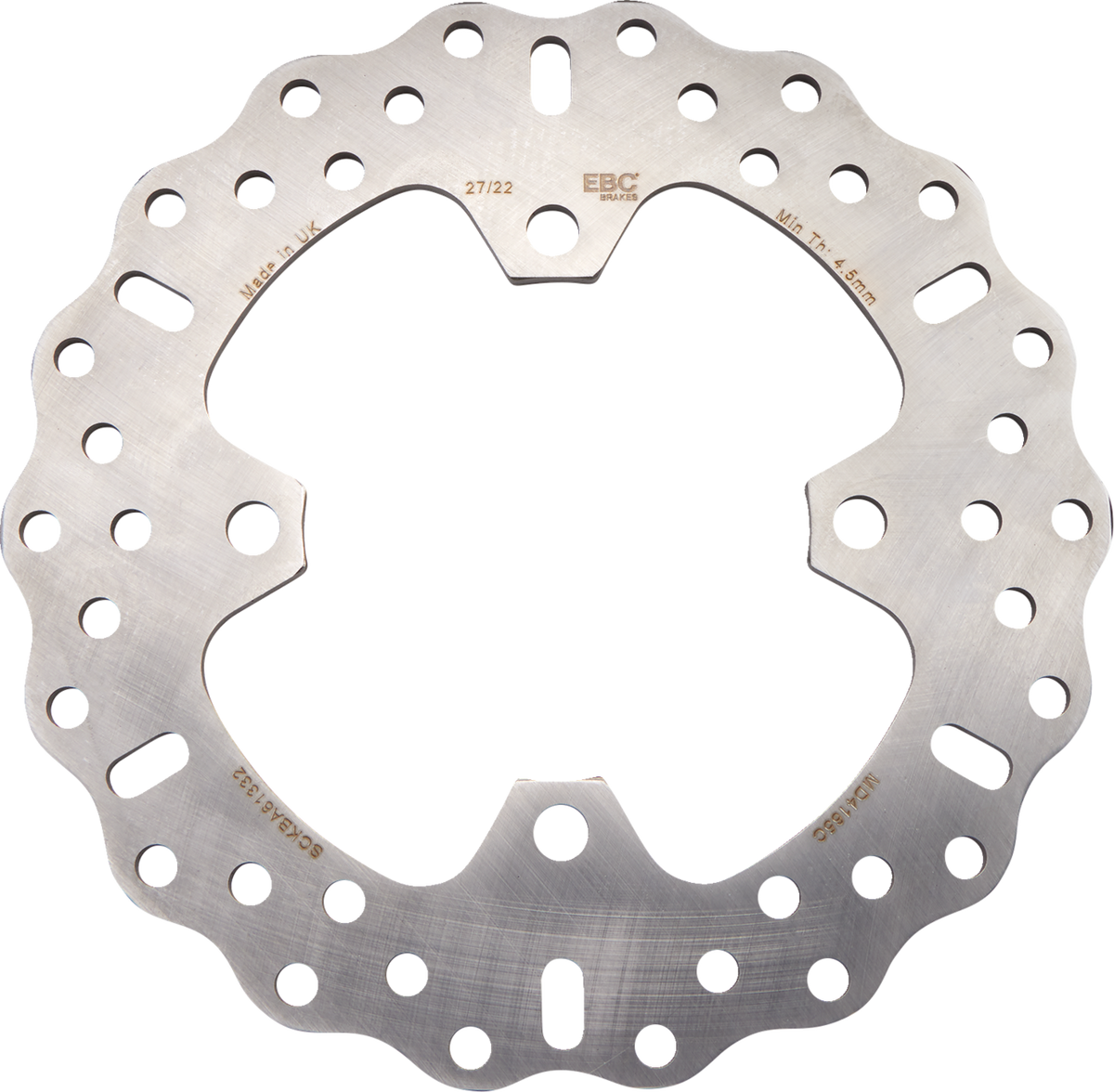 EBC Brake Rotor, Rear - MD4165C (Kawasaki Ninja ZX-10R / Ninja ZX-6R / Ninja ZX-10RR 2011–2024)