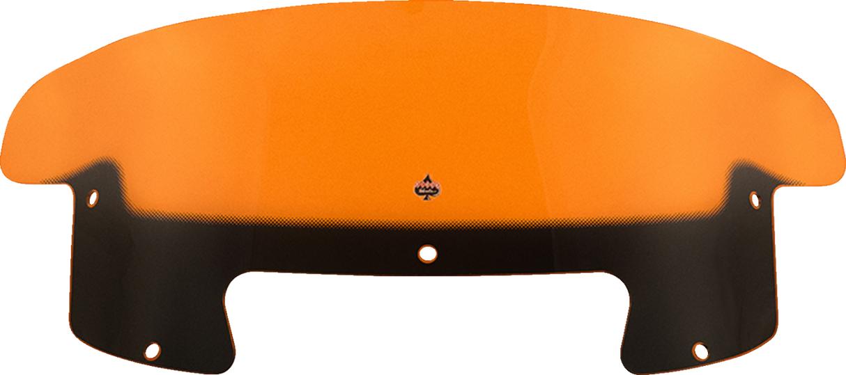 KLOCK WERKS Kolor Flare* Windshield - 8" - Orange - Indian KWW-04-0628