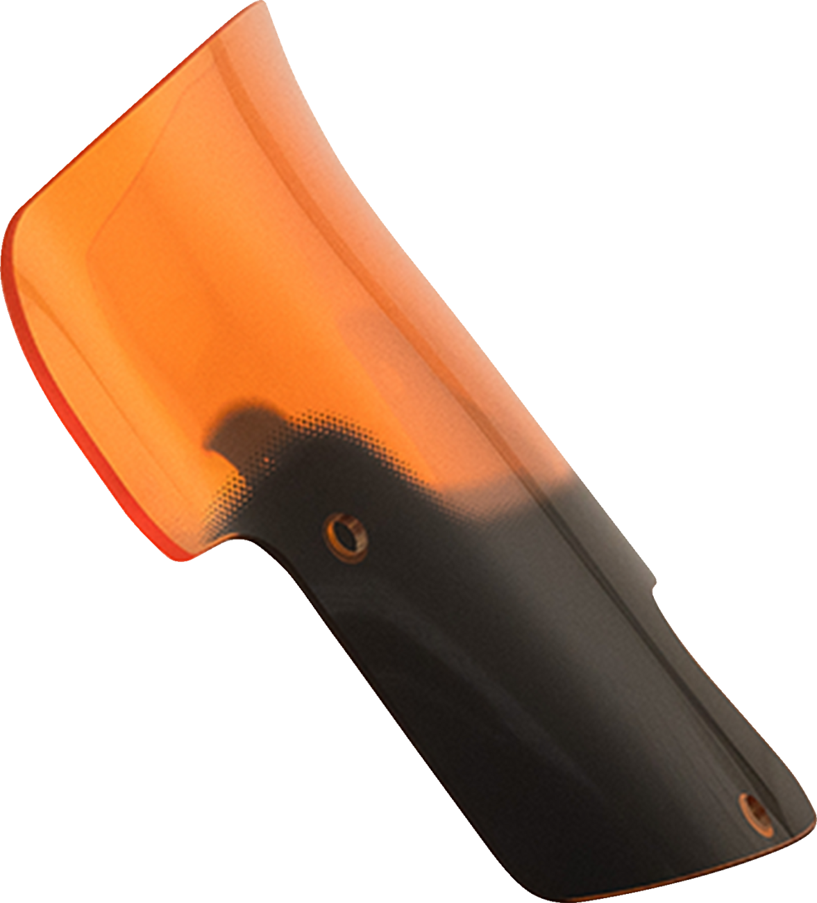 KLOCK WERKS Kolor Flare* Windshield - 8" - Orange - Indian KWW-04-0628