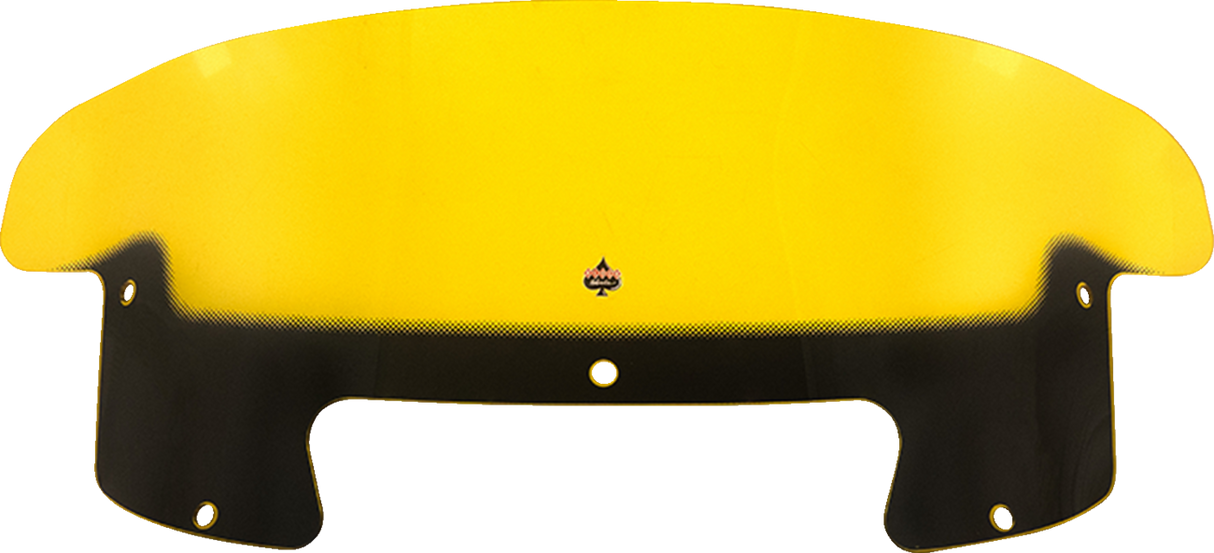 KLOCK WERKS Kolor Flare* Windshield - 8" - Yellow - Indian KWW-04-0629
