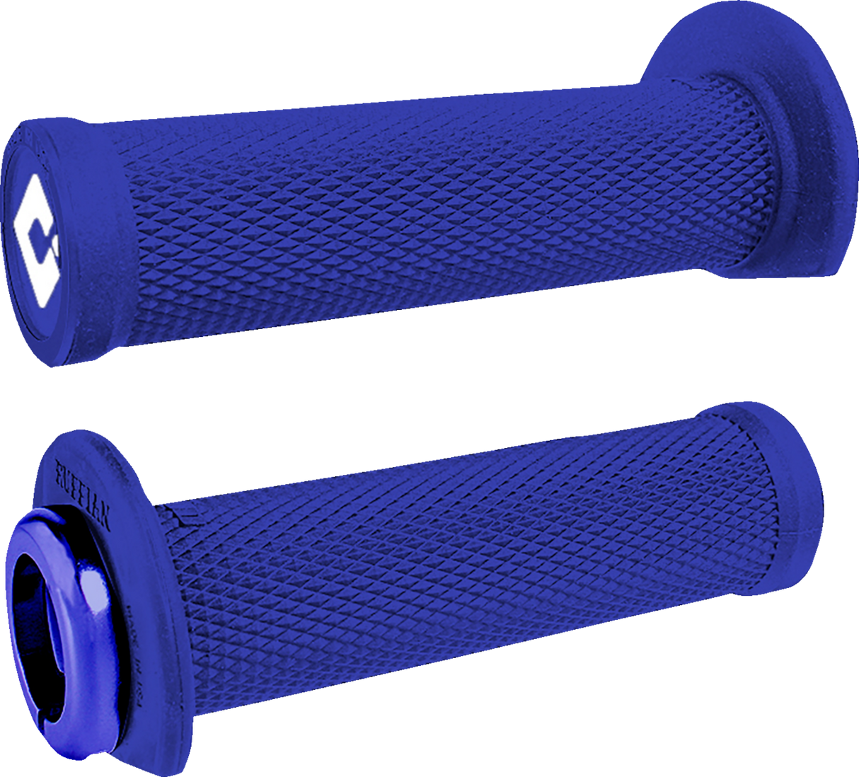 ODI Ruffian 2.1 Lock-On Grips - ATV/PWC - Bright Blue/Blue J33RFU-U