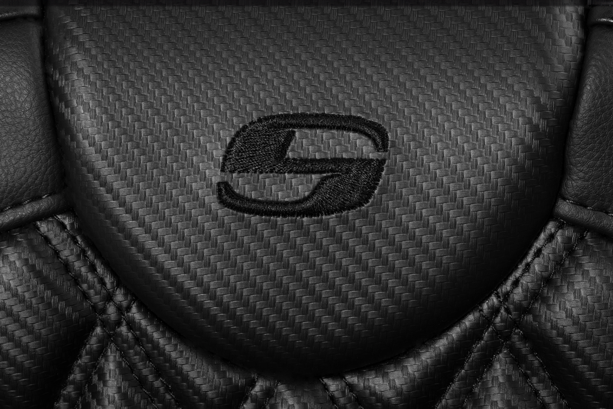 SADDLEMEN Roadsofa* Extended Reach Seat - Carbon Fiber - FL '08-'23 - Part 808-07B-207A0