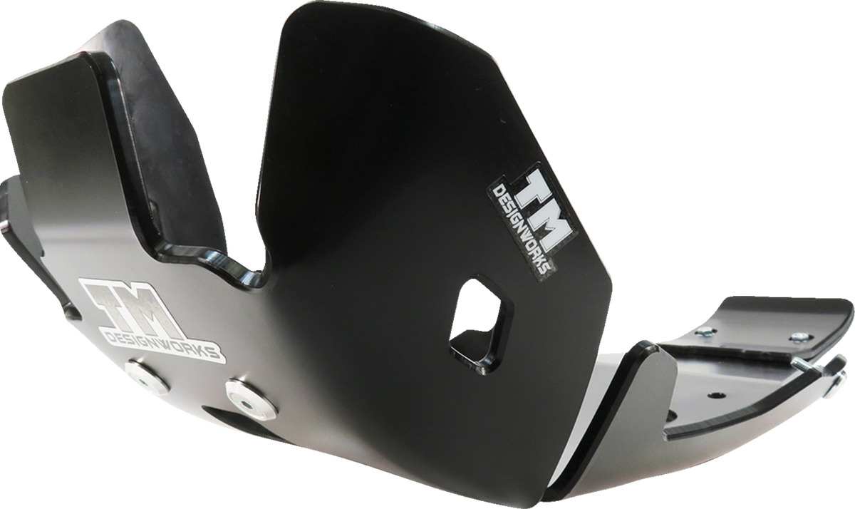 T.M. Designworks KHLG-258-BK Skid Plate - Black - Gas Gas | Husqvarna | KTM | Adventure/Off-Road