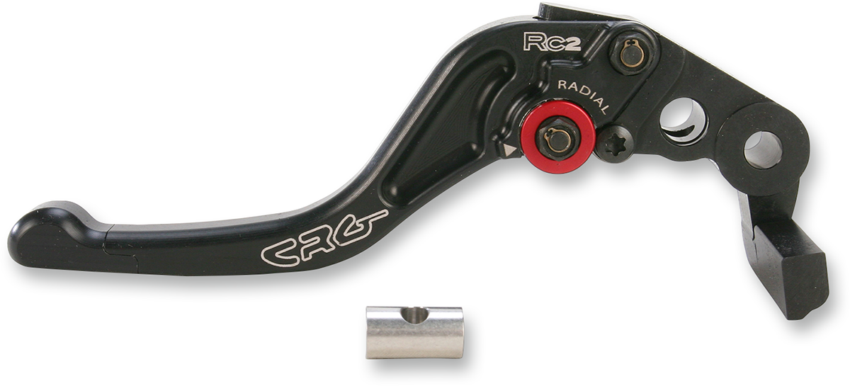 CRG 2RN-511-S1-H-B RC2 Shorty Brake Lever - Black | Street