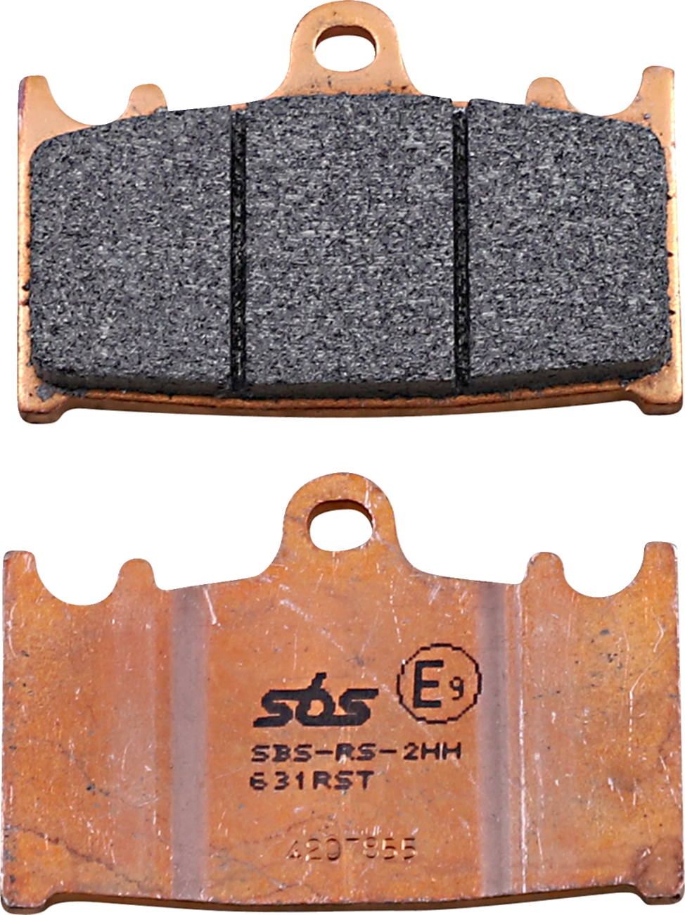 SBS RST Sintered Front Brake Pads - 631RST (Kawasaki Ninja ZX-6 / Suzuki GSX-R600 1989–2019)