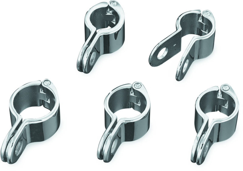 Kuryakyn 1.35inch Magnum Quick Clamp Chrome (Each) - Cycle City Outdoors