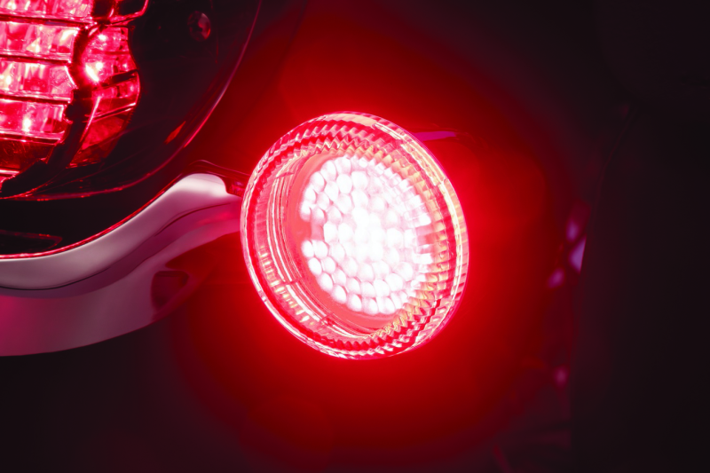 Kuryakyn Luminez L.E.D. Rear Turn Signal Insert 1156 Red - Cycle City Outdoors