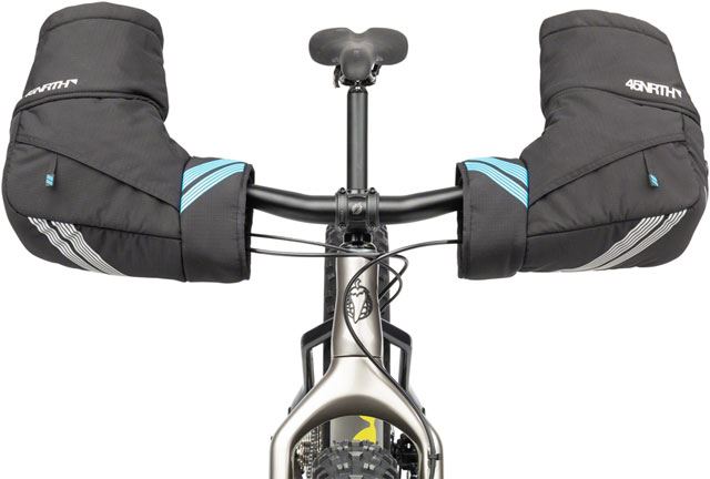 45NRTH Cobrafist Flat Bar Pogies - Black