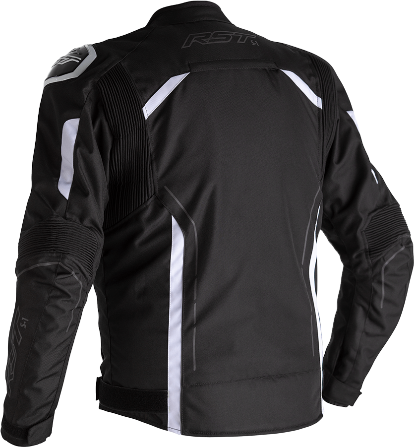 S1 Ce Jacket Black/Black/White Textile Xs