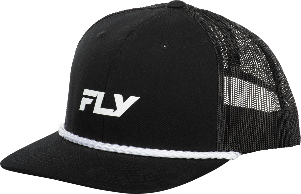 Fly Trucker Hat Black