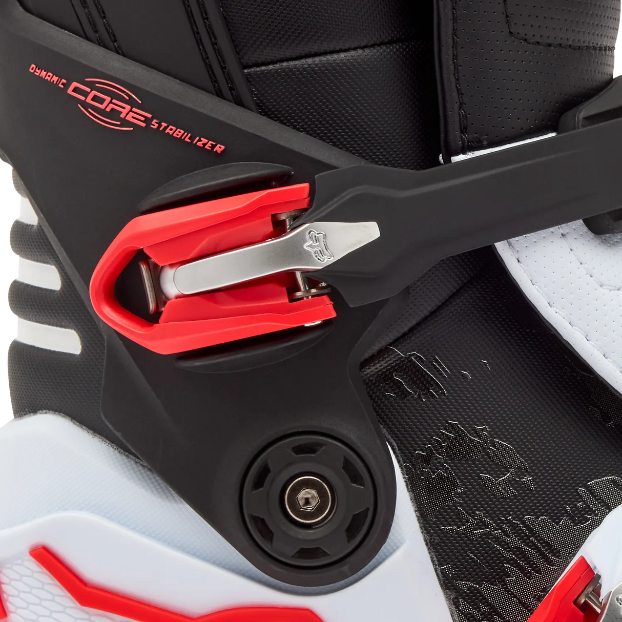 Fox Racing - Motion Boot - White/Flo Red - 10