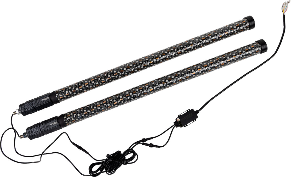 MOOSE RACING Quick Release Whip - 3' - Pair PQR-CHSBTR1.8-132-PU - Cycle City Outdoors