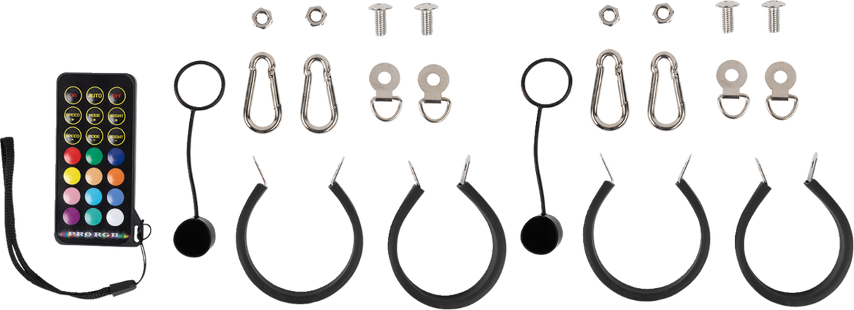 MOOSE RACING Quick Release Whip - 4' - Pair PQR-CHSBTR1.8-142-PU - Cycle City Outdoors