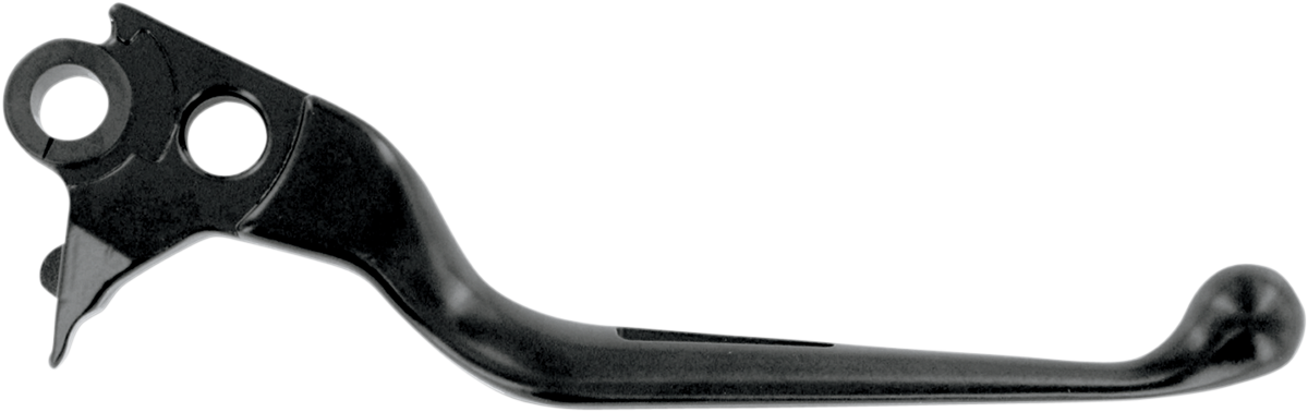 DRAG SPECIALTIES 0614-0281 Slotted Wide Blade Replacement Brake Lever - Black | Street