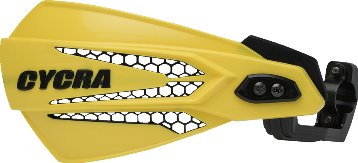 Cycra 1CYC-0057-55X MX-Race Handguards - Yellow/Black | ATV/UTV/Off-Road