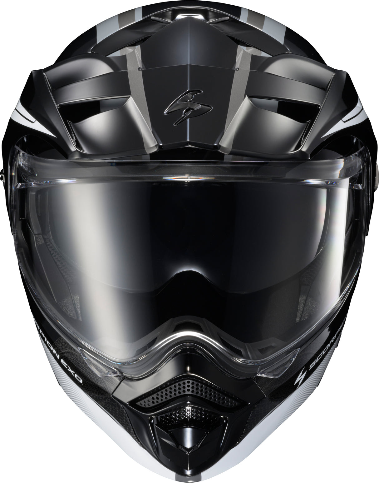 Exo At960 Modular Helmet Topographic 2 Blk/Wht/Grey 2x