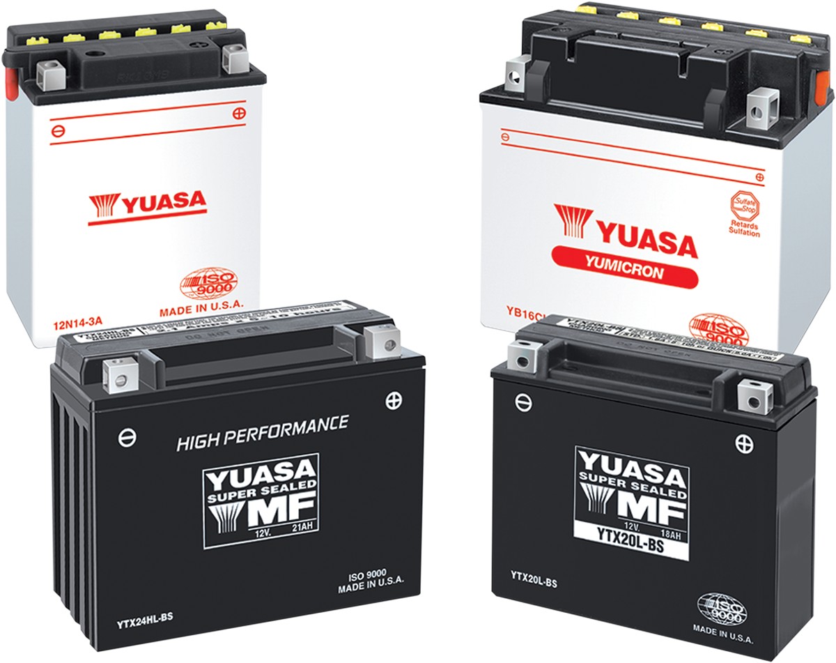 YUASA AGM Battery - YTX20HL-PW YUAM720BH-PW
