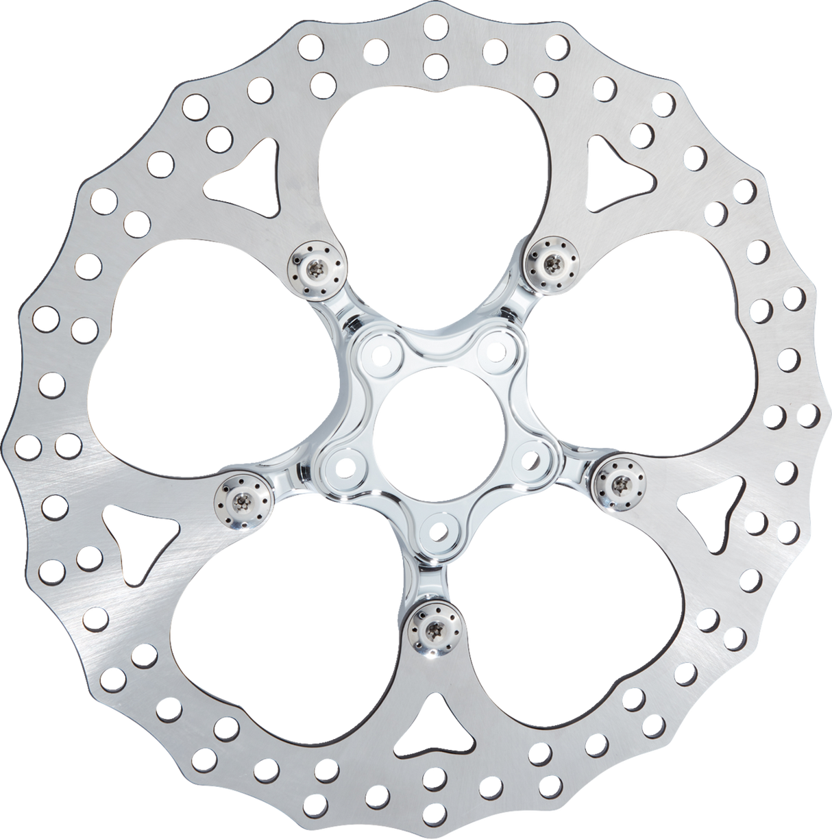 ARLEN NESS Spider Rotor - 14" - Chrome 300-075