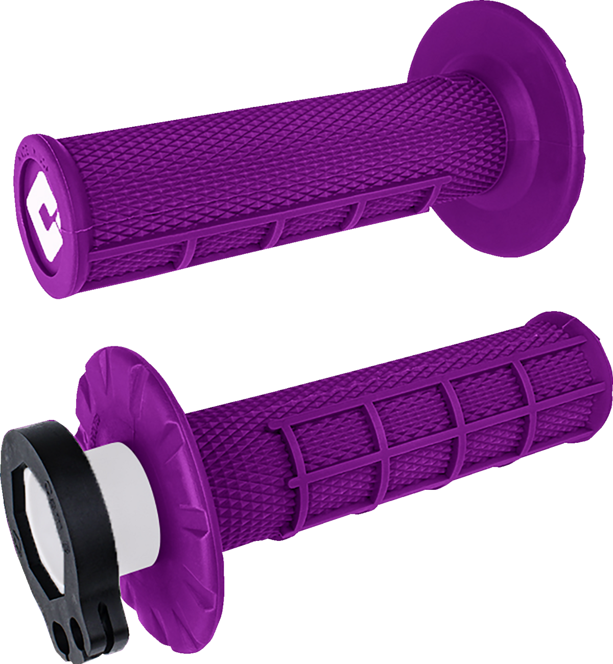 ODI Grips - MX - Half Waffle - Purple H36HWPR
