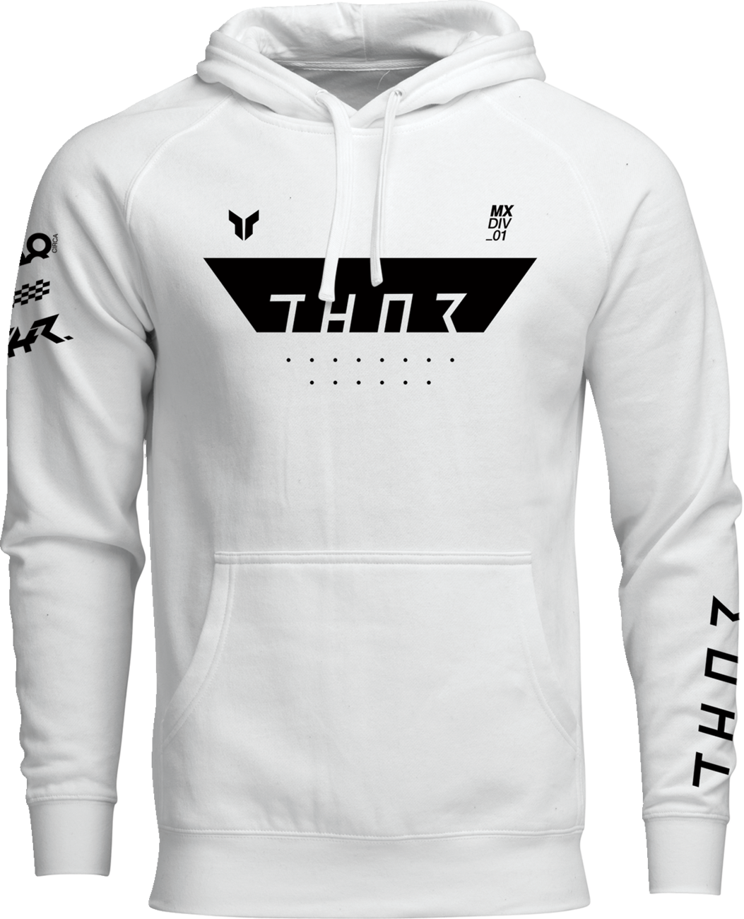 THOR Rogue Pullover Hoodie - White - 2XL 3050-7038