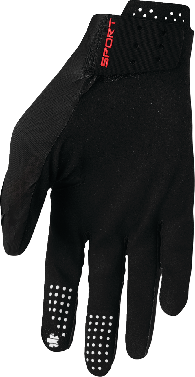 THOR SPORTMODE Riot Gloves - Black - 2XL 3330-8023