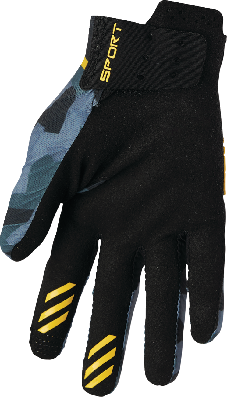 THOR Women's SPORTMODE Shadow Gloves - Black - Medium 3331-0273