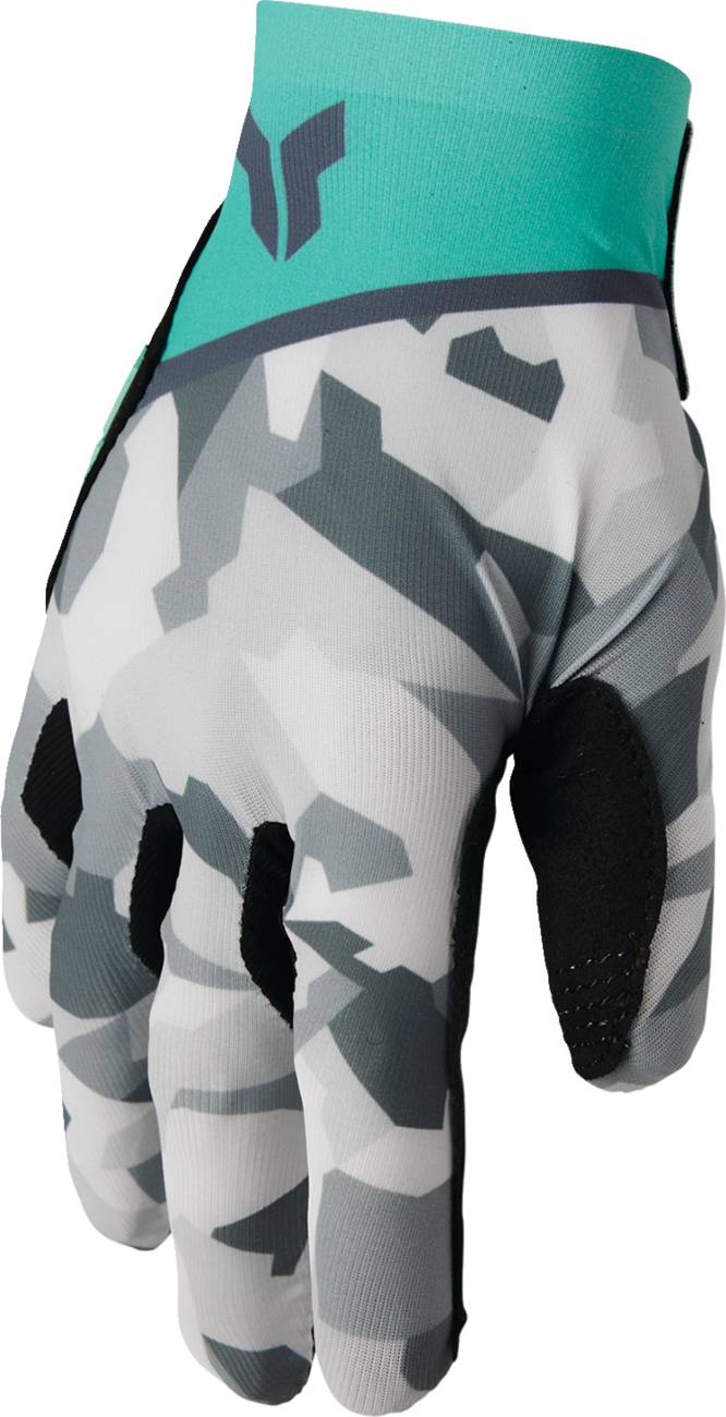 THOR Women's SPORTMODE Shadow Gloves - Teal - XL 3331-0279