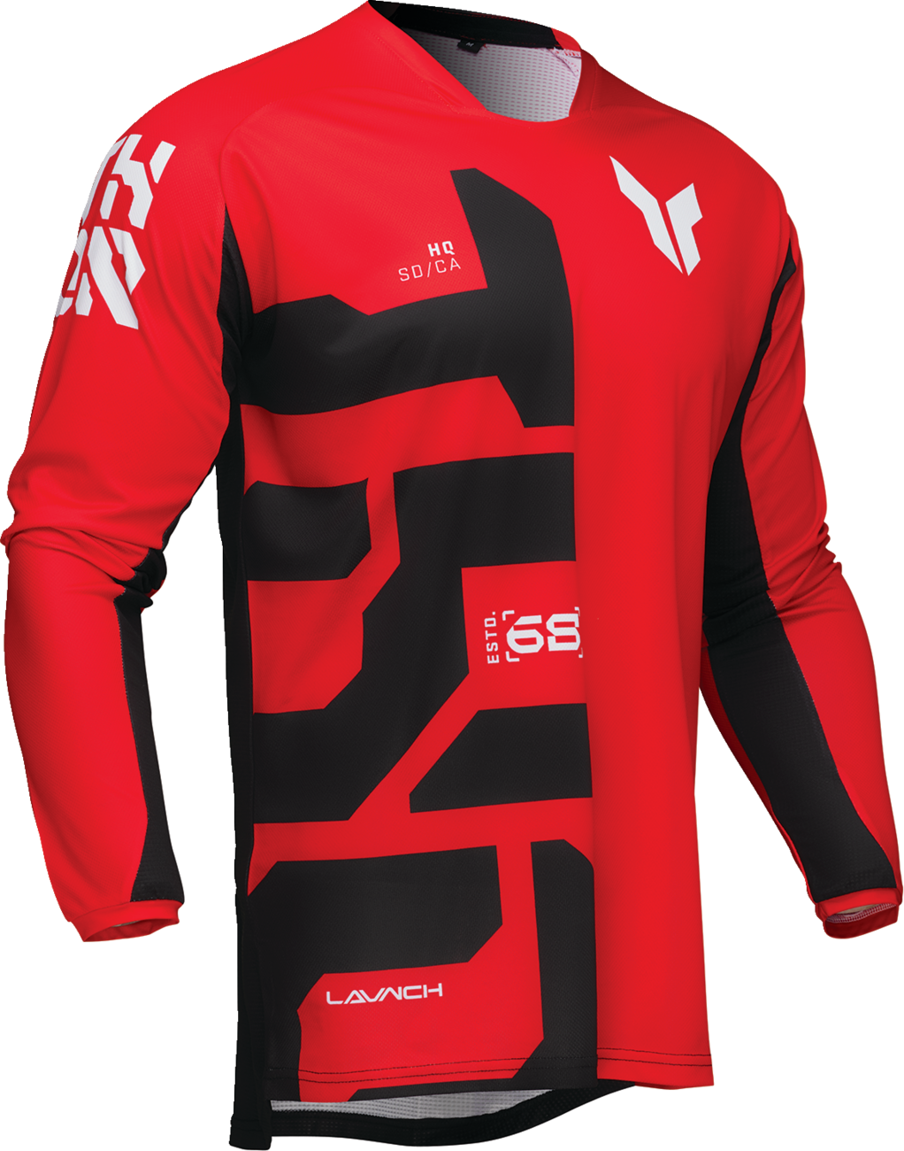 THOR LAUNCHMODE Forge Jersey - Red - Small 2910-8213