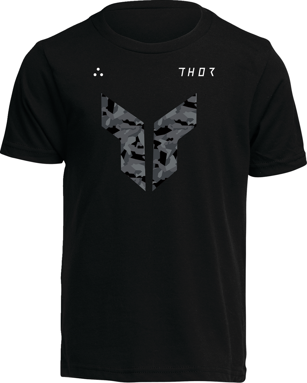 THOR Youth Iconic T-Shirt - Carbon Black - Medium 3032-3828