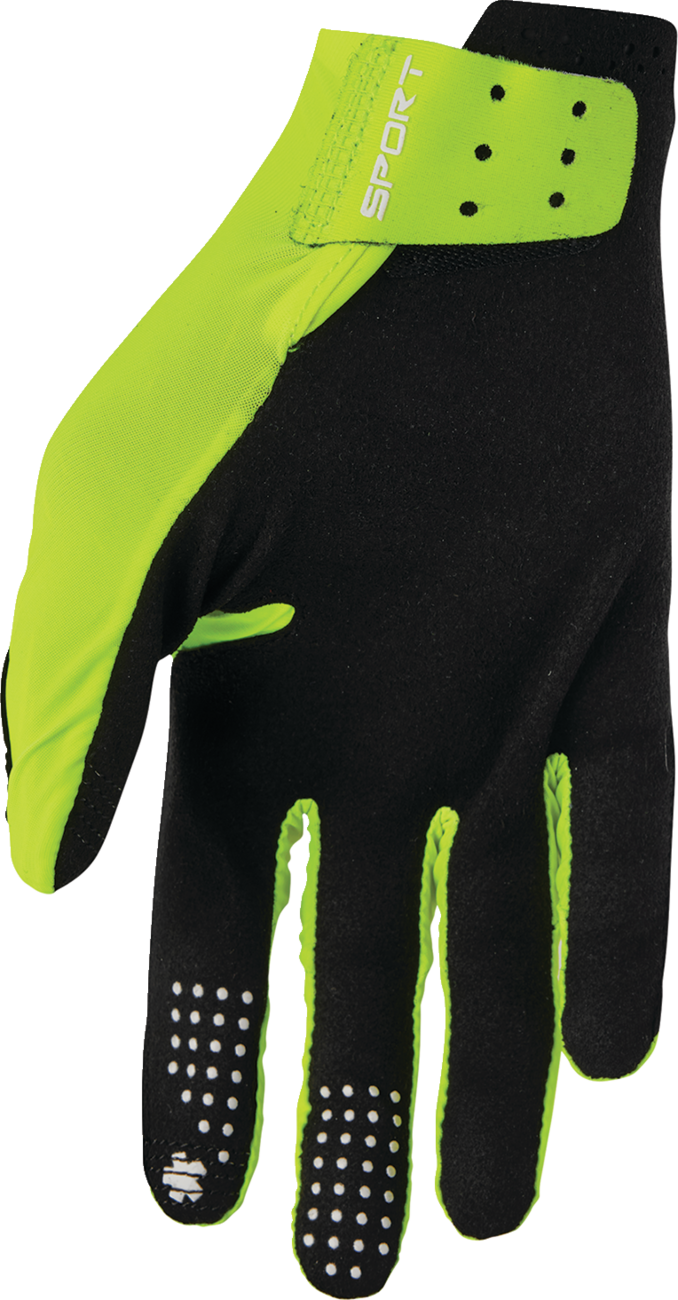THOR SPORTMODE Riot Gloves - Acid - XL 3330-8028