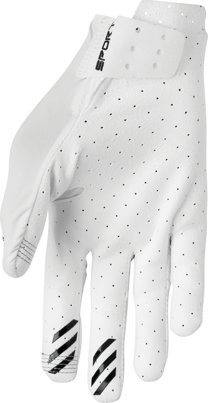 THOR SPORTMODE Vented Gloves - White - XS 3330-8127