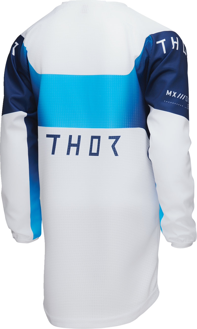 THOR Youth LAUNCHMODE Storm Jersey - White - 2XS 2912-2566
