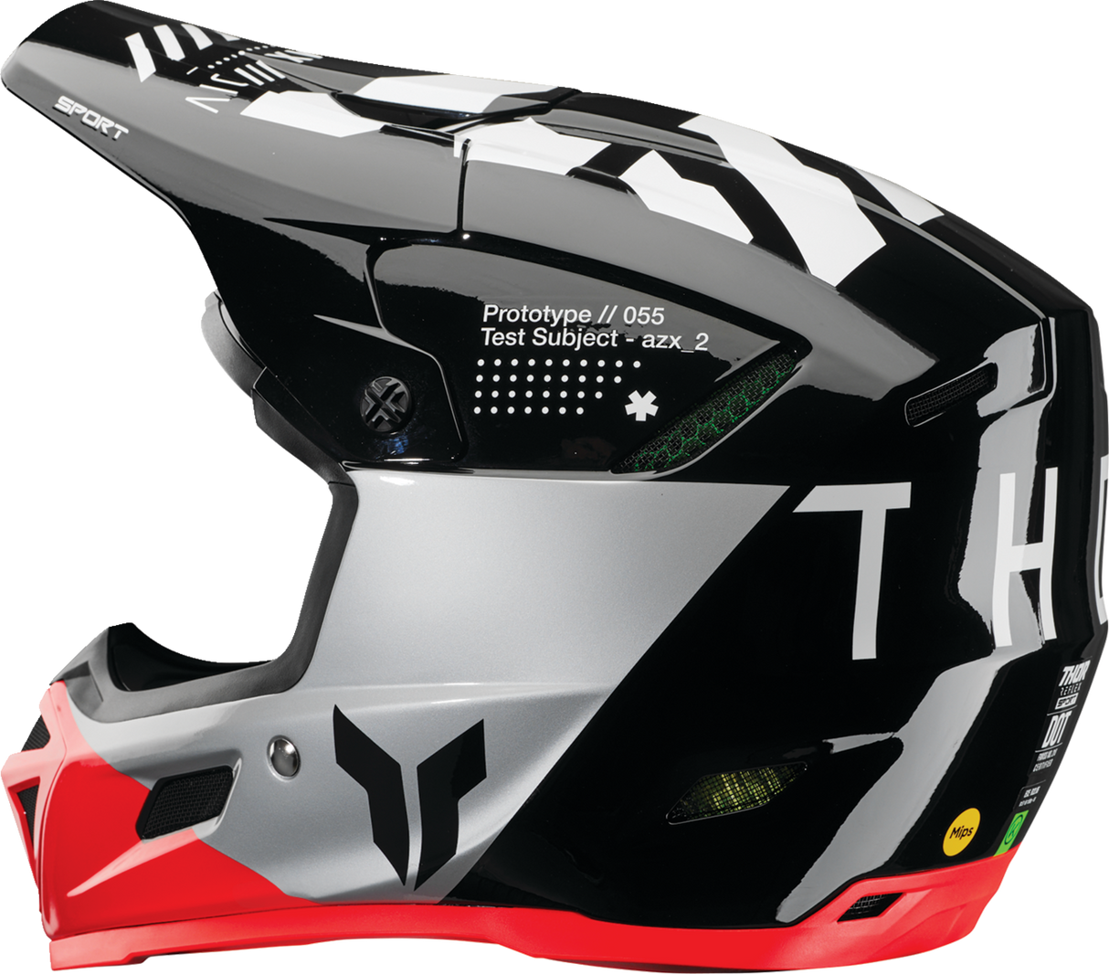 THOR Reflex Sport Helmet - Strike - MIPS¨ - Black/Red - Small 0110-8782
