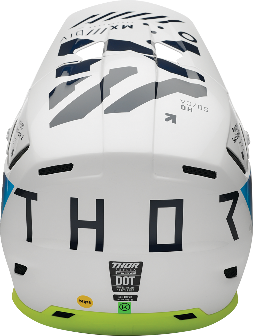 THOR Reflex Sport Helmet - Strike - MIPS¨ - Navy/Acid - XS 0110-8787