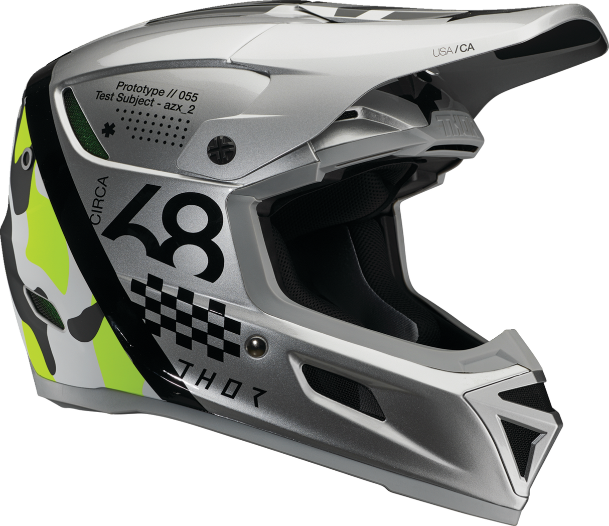 THOR Reflex Sport Helmet - Riot - MIPS¨ - Gray/Acid - XL 0110-8773